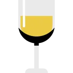 Glass White Wine SVG Icon